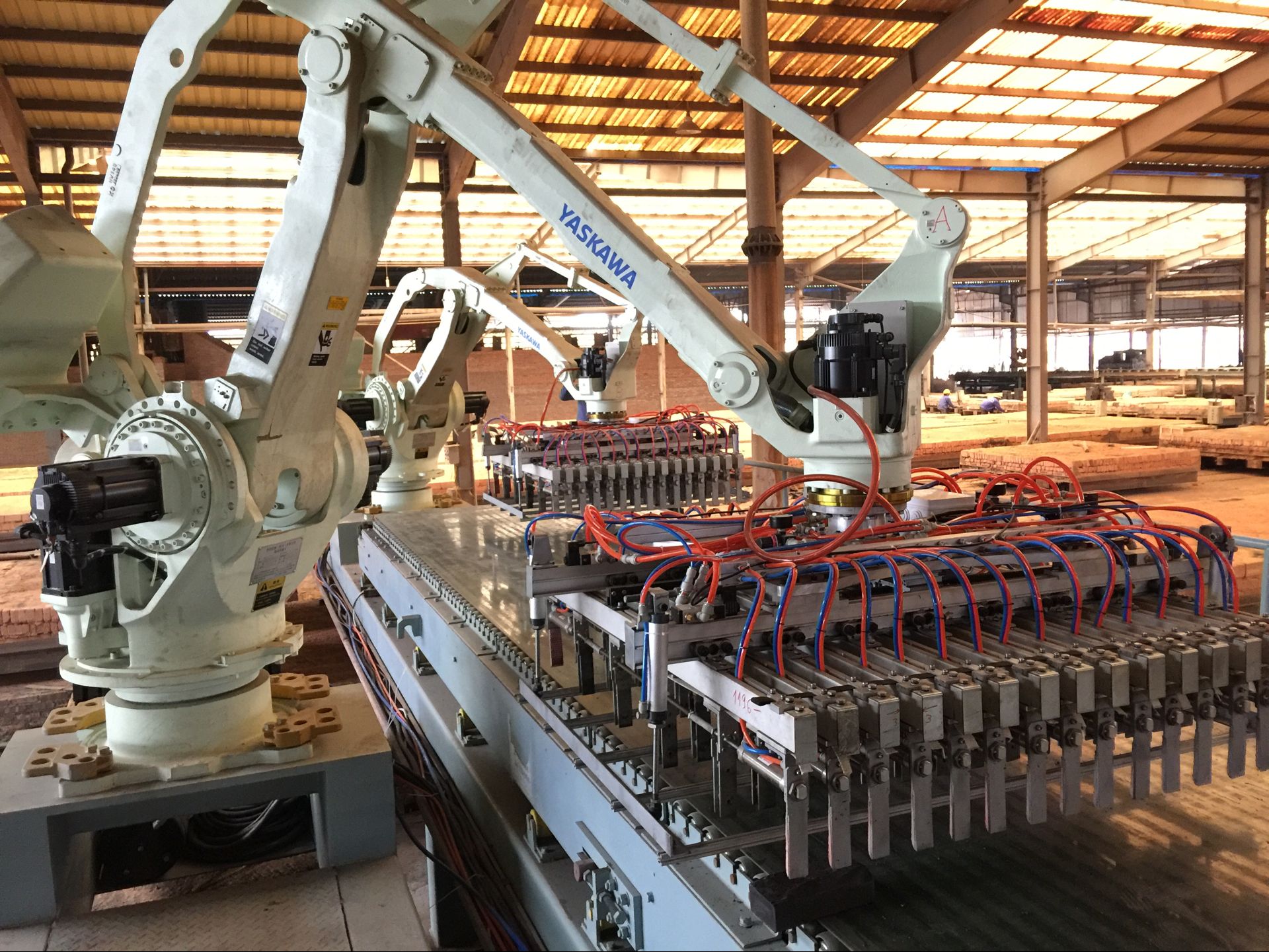 Hệ thống dây chuyền nhà máy Gạch Tuynel